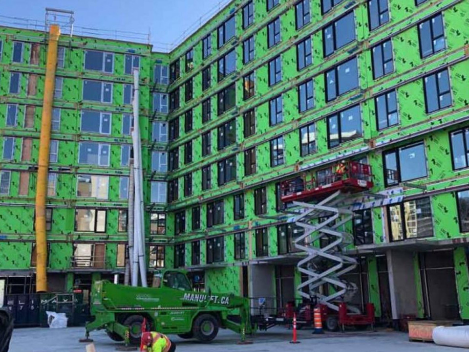 Puukerrostalot uudistavat Montrealin vanhan keskustan
